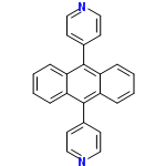 InChI=1/C24H16N2/c1-2-6-20-19(5-1)23(17-9-13-25-14-10-17)21-7-3-4-8-22(21)24(20)18-11-15-26-16-12-18/h1-16H