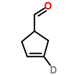 InChI=1/C6H8O/c7-5-6-3-1-2-4-6/h1-2,5-6H,3-4H2/i1D