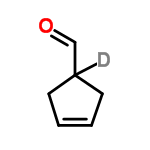 InChI=1/C6H8O/c7-5-6-3-1-2-4-6/h1-2,5-6H,3-4H2/i6D