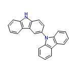 InChI=1/C24H16N2/c1-4-10-21-17(7-1)20-15-16(13-14-22(20)25-21)26-23-11-5-2-8-18(23)19-9-3-6-12-24(19)26/h1-15,25H