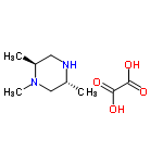 InChI=1/C7H16N2.C2H2O4/c1-6-5-9(3)7(2)4-8-6;3-1(4)2(5)6/h6-8H,4-5H2,1-3H3;(H,3,4)(H,5,6)/t6-,7+;/m1./s1