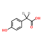 InChI=1/C8H8O3/c9-7-3-1-6(2-4-7)5-8(10)11/h1-4,9H,5H2,(H,10,11)/i5D2