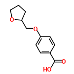 InChI=1/C12H14O4/c13-12(14)9-3-5-10(6-4-9)16-8-11-2-1-7-15-11/h3-6,11H,1-2,7-8H2,(H,13,14)