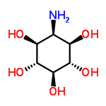 InChI=1/C6H13NO5/c7-1-2(8)4(10)6(12)5(11)3(1)9/h1-6,8-12H,7H2/t1-,2+,3-,4-,5+,6+