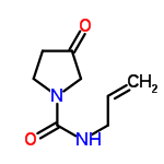 InChI=1/C8H12N2O2/c1-2-4-9-8(12)10-5-3-7(11)6-10/h2H,1,3-6H2,(H,9,12)