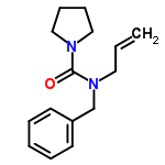 InChI=1/C15H20N2O/c1-2-10-17(13-14-8-4-3-5-9-14)15(18)16-11-6-7-12-16/h2-5,8-9H,1,6-7,10-13H2