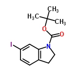 InChI=1/C13H16INO2/c1-13(2,3)17-12(16)15-7-6-9-4-5-10(14)8-11(9)15/h4-5,8H,6-7H2,1-3H3