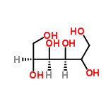 InChI=1/C6H14O6/c7-1-3(9)5(11)6(12)4(10)2-8/h3-12H,1-2H2/t3-,4?,5+,6-/m0/s1