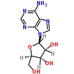 InChI=1/C10H13N5O4/c11-8-5-9(13-2-12-8)15(3-14-5)10-7(18)6(17)4(1-16)19-10/h2-4,6-7,10,16-18H,1H2,(H2,11,12,13)/t4-,6-,7-,10-/m1/s1/i1+1,4+1,6+1,7+1,10+1