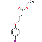 InChI=1/C12H15ClO3/c1-2-15-12(14)4-3-9-16-11-7-5-10(13)6-8-11/h5-8H,2-4,9H2,1H3