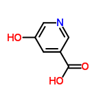 InChI=1/C6H5NO3/c8-5-1-4(6(9)10)2-7-3-5/h1-3,8H,(H,9,10)