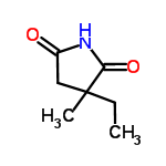 InChI=1/C7H11NO2/c1-3-7(2)4-5(9)8-6(7)10/h3-4H2,1-2H3,(H,8,9,10)