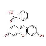 InChI=1/C20H12O5/c21-11-5-7-15-17(9-11)25-18-10-12(22)6-8-16(18)19(15)13-3-1-2-4-14(13)20(23)24/h1-10,21H,(H,23,24)