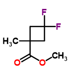 InChI=1/C7H10F2O2/c1-6(5(10)11-2)3-7(8,9)4-6/h3-4H2,1-2H3