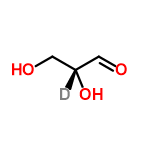 InChI=1/C3H6O3/c4-1-3(6)2-5/h1,3,5-6H,2H2/t3-/m0/s1/i3D