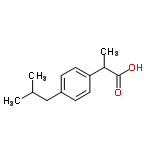 InChI=1/C13H18O2/c1-9(2)8-11-4-6-12(7-5-11)10(3)13(14)15/h4-7,9-10H,8H2,1-3H3,(H,14,15)