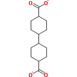 InChI=1/C14H22O4/c15-13(16)11-5-1-9(2-6-11)10-3-7-12(8-4-10)14(17)18/h9-12H,1-8H2,(H,15,16)(H,17,18)/p-2