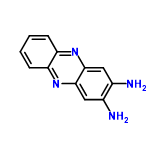 InChI=1/C12H10N4/c13-7-5-11-12(6-8(7)14)16-10-4-2-1-3-9(10)15-11/h1-6H,13-14H2