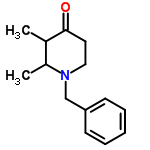 InChI=1/C14H19NO/c1-11-12(2)15(9-8-14(11)16)10-13-6-4-3-5-7-13/h3-7,11-12H,8-10H2,1-2H3