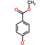 InChI=1/C8H8O3/c1-11-8(10)6-2-4-7(9)5-3-6/h2-5,9H,1H3/p-1