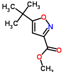 InChI=1/C9H13NO3/c1-9(2,3)7-5-6(10-13-7)8(11)12-4/h5H,1-4H3