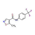 InChI=1/C12H9F3N2O2/c1-7-10(6-16-19-7)11(18)17-9-4-2-8(3-5-9)12(13,14)15/h2-6H,1H3,(H,17,18)