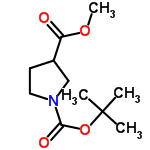 InChI=1/C11H19NO4/c1-11(2,3)16-10(14)12-6-5-8(7-12)9(13)15-4/h8H,5-7H2,1-4H3