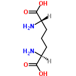 InChI=1/C7H14N2O4/c8-4(6(10)11)2-1-3-5(9)7(12)13/h4-5H,1-3,8-9H2,(H,10,11)(H,12,13)/t4-,5-/m0/s1