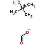 InChI=1/C4H12N.CH2O2/c1-5(2,3)4;2-1-3/h1-4H3;1H,(H,2,3)/q+1;/p-1