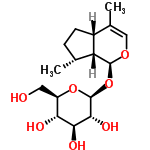 InChI=1/C16H26O7/c1-7-3-4-9-8(2)6-21-15(11(7)9)23-16-14(20)13(19)12(18)10(5-17)22-16/h6-7,9-20H,3-5H2,1-2H3/t7-,9-,10-,11-,12-,13+,14-,15+,16+/m1/s1