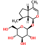 InChI=1/C16H26O7/c1-7-3-4-9-8(2)6-21-15(11(7)9)23-16-14(20)13(19)12(18)10(5-17)22-16/h6-7,9-20H,3-5H2,1-2H3/t7-,9+,10+,11+,12+,13-,14+,15-,16-/m0/s1