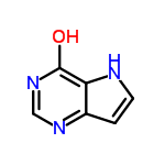 InChI=1/C6H5N3O/c10-6-5-4(1-2-7-5)8-3-9-6/h1-3,7H,(H,8,9,10)