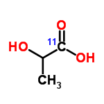 InChI=1/C3H6O3/c1-2(4)3(5)6/h2,4H,1H3,(H,5,6)/i3-1