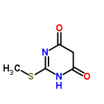 InChI=1/C5H6N2O2S/c1-10-5-6-3(8)2-4(9)7-5/h2H2,1H3,(H,6,7,8,9)