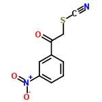 InChI=1/C9H6N2O3S/c10-6-15-5-9(12)7-2-1-3-8(4-7)11(13)14/h1-4H,5H2