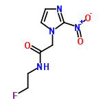 InChI=1/C7H9FN4O3/c8-1-2-9-6(13)5-11-4-3-10-7(11)12(14)15/h3-4H,1-2,5H2,(H,9,13)