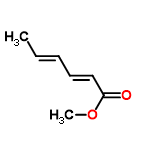 InChI=1/C7H10O2/c1-3-4-5-6-7(8)9-2/h3-6H,1-2H3/b4-3+,6-5+