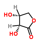 InChI=1/C4H6O4/c5-2-1-8-4(7)3(2)6/h2-3,5-6H,1H2/t2-,3-/m1/s1