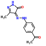 InChI=1/C12H12N4O2/c1-7-11(12(18)16-13-7)15-14-10-5-3-9(4-6-10)8(2)17/h3-6,14H,1-2H3,(H,15,16,18)