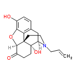 InChI=1/C19H21NO4/c1-2-8-20-9-7-18-15-11-3-4-12(21)16(15)24-17(18)13(22)5-6-19(18,23)14(20)10-11/h2-4,14,17,21,23H,1,5-10H2/t14-,17-,18+,19+/m1/s1