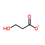 InChI=1/C3H6O3/c4-2-1-3(5)6/h4H,1-2H2,(H,5,6)/p-1