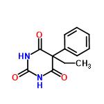 InChI=1/C12H12N2O3/c1-2-12(8-6-4-3-5-7-8)9(15)13-11(17)14-10(12)16/h3-7H,2H2,1H3,(H2,13,14,15,16,17)