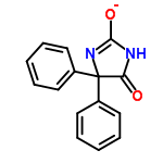 InChI=1/C15H12N2O2/c18-13-15(17-14(19)16-13,11-7-3-1-4-8-11)12-9-5-2-6-10-12/h1-10H,(H2,16,17,18,19)/p-1