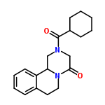 InChI=1/C19H24N2O2/c22-18-13-20(19(23)15-7-2-1-3-8-15)12-17-16-9-5-4-6-14(16)10-11-21(17)18/h4-6,9,15,17H,1-3,7-8,10-13H2