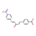 InChI=1/C17H12N2O5/c20-17(11-5-13-1-7-15(8-2-13)18(21)22)12-6-14-3-9-16(10-4-14)19(23)24/h1-12H/b11-5+,12-6+