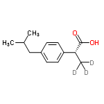 InChI=1/C13H18O2/c1-9(2)8-11-4-6-12(7-5-11)10(3)13(14)15/h4-7,9-10H,8H2,1-3H3,(H,14,15)/t10-/m1/s1/i3D3