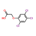 InChI=1/C8H5Cl3O3/c9-4-1-6(11)7(2-5(4)10)14-3-8(12)13/h1-2H,3H2,(H,12,13)/i1+1,2+1,4+1,5+1,6+1,7+1