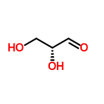 InChI=1/C3H6O3/c4-1-3(6)2-5/h1,3,5-6H,2H2/t3-/m0/s1/i2+1