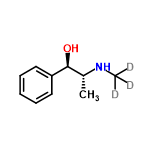 InChI=1/C10H15NO/c1-8(11-2)10(12)9-6-4-3-5-7-9/h3-8,10-12H,1-2H3/t8-,10+/m1/s1/i2D3