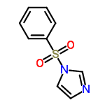 InChI=1/C9H8N2O2S/c12-14(13,11-7-6-10-8-11)9-4-2-1-3-5-9/h1-8H